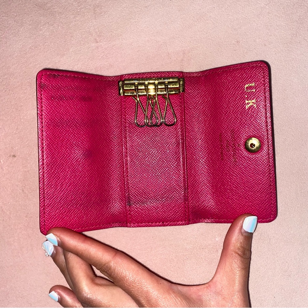 Louis Vuitton Murakami Multicolor Black Key Holder Wallet - Picture 3 of 7
